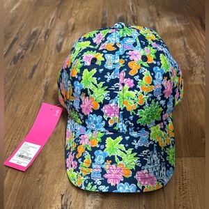 New Lilly Pulitzer x Disney Parks Baseball Cap Hat